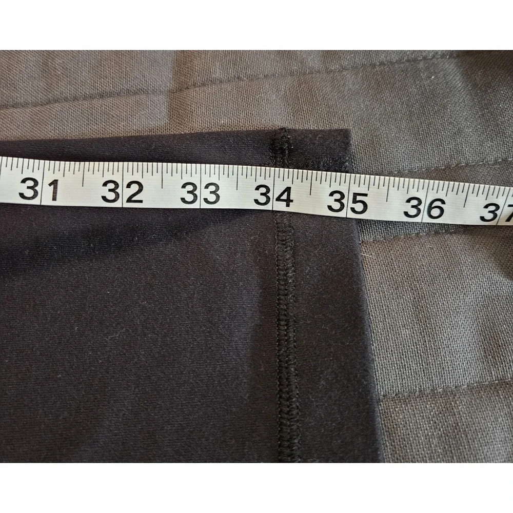 Lululemon Kung Fu Pants Men's M Black Pockets Pull On Stretch 35" Inseam Active - Picture 10 of 11
